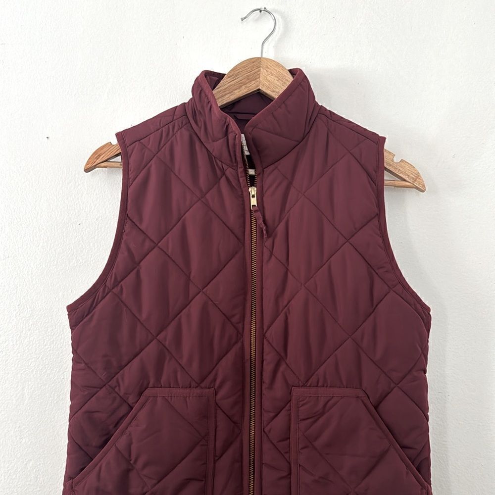 J.Crew Mercantile Quilted Vest EUC - Picture 2 of 6